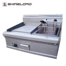 High-efficient electric cast iron griddle power saving electric griddle for restaurant
